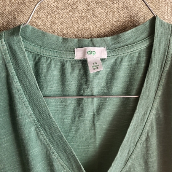 Organic‎ Cotton T-shirt Dress Extra Small Fall Layering Western Casual - Picture 3 of 4